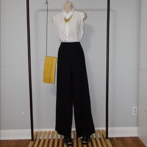 Classic wideleg pants. 15” waist, 11” rise